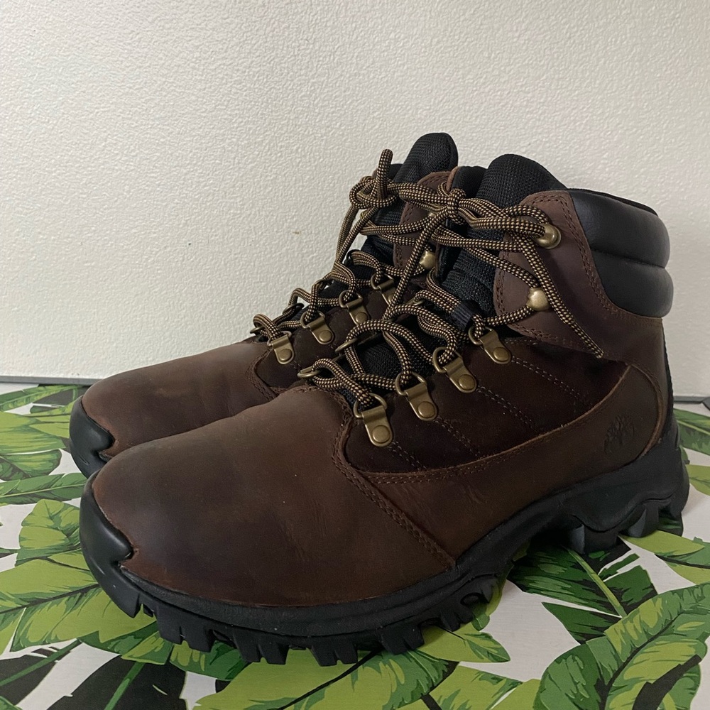 Timberland Men’s Rangeley Mid Boot Hiking Boot sz 10 leather boot